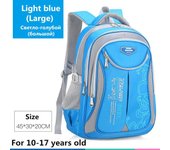 Nuevas mochilas escolares para niños y adolescentes, Mochila escolar de gran capacidad, Mochila impermeable, Mochila para libros para niños
