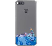 Tumundosmartphone Funda Gel Transparente Personalizada Xiaomi Mi 5X / Mi A1 Diseño Hipo Dibujos
