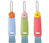 3 in 1 Cup Lid Cleaning Brush Set - Lid Cleaner with Brush, Multi-Functional,Efficient and Durable Brushes for Bottle Gap3-Pack)