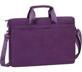 Rivacase - Mochila para Portátil de 15.6 Pulgadas, Diseño Elegante con Espacio para Accesorios y Gran Comodidad, Color Morado