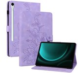Leather Case For Samsung Galaxy Tab S10 FE Plus 13.1 inch Case Tab S8+ S9 S7 S8 X700 X800 S7+ T730 S9 FE Plus 12.4" Tablet Cover
