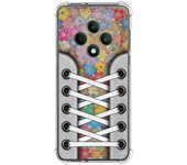 Tumundosmartphone Funda Silicona Antigolpes para Oppo Reno 12F 4G / 12 F 5G diseño Zapatillas 05 Dibujos