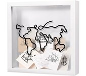 Souvenirs Photo Frames Map Box Adventure Archive Boxes Adventure File Box Money Box For Postcards Ticket Organizer Travel