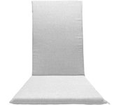 Your Craftsman Design-Algodón para Silla de Playa de Jardín de loneta Lisa 120x50x3,5 cm - Colchoneta para tumbona fabricada en Italia
