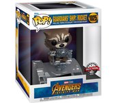 Funko - Figura Pop Deluxe Marvel Guardianes De La Galaxia Guardians Ship Rocket Exclusive - Funko Pop Coleccionable De Edición Limitada - Funko Pop Diseño Detallado Y Realista - Funko Pop Ideal Para Regalo - Funko Pop Gran Variedad De Personajes