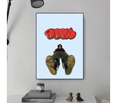 MF Doom Hip Hop Rap POSTER Canvas HD Print Personalized Wall Art Custom Painting