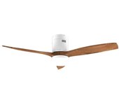CECOTEC 08536 Ventilador de Techo 52” con Luz LED, Wi-Fi, 6 Velocidades y Protección IP44