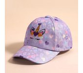 Outdoor Baseball Caps Kids Children's Love Unicorn Pattern Students Hat Girls Sunshade Baseball Cap For Kid Girl 4-12 Years