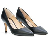 Elodie SALON JOLIE en PIEL NAPA NEGRO - Tacón 75mm - Calidad y Durabilidad