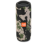 TG365 Portable Bluetooth Speaker Dual Bass LED Wireless Subwoofer Waterproof Outdoor Column Boombox FM AUX BT TF Music Player