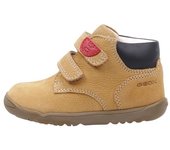 Geox B MACCHIABOY C Botines Planos Bebé - niño (hasta la talla 30) Amarillo