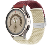 20mm/22mm Strap for Samsung Galaxy watch 4/5/6 40mm 44mm/active 2/Gear S3 braided solo loop bracelet for Huawei watch GT 2 band