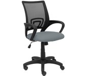Silla de Oficina Ergonómica con Mecanismo Basculante y Regulable en Altura - Piqueras Y Crespo