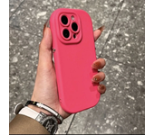 Candy Color Silicone Phone Cover For iPhone 11 15 14 13 12 14 Pro Max X XR Xs Max Camera Lens Shockproof Plain Soft TPU Cases