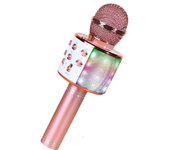 Micrófono de Karaoke, inalámbrico, con Bluetooth y altavoz de 5 W, portátil, Adultos para niños y, para cantar, compatible con Android/iOS/ordenador/Smartphone