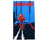 SUN & SURF Toalla de playa Infantil SPIDERMAN Licencia Original, Microfibra Rizo, Suave y Absorbente, Ideal para Piscina, Playa o Campo