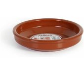 Cazuela Azofra Barro cocido 17 x 17 x 3,5 cm (26 Unidades)