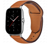 20mm/22mm Leather band For Amazfit GTS/4/2/2e/GTS2 Mini/GTR 3/Pro/47mm/GTR2/2e/stratos 2 Sport Watch Bracelet Amazfit bip strap