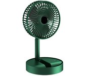 Ventilador de escritorio plegable con bateria lition，Ventilador  Portátil Recargable tres velocidades，Mini ventilador ajustable para el hogar y la Oficina, dispositivo pequeño de refrigeración, portátil, recargable por USB,