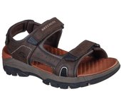 Sandalias Deportivas Skechers Tresmen - Hirano Con Tira Adhesiva Para Hombre Color Marrón