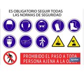 Cartel de obra en glasspack 1000x700
