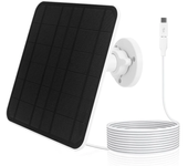 5V 30W Solar Panel Solar Charger Panel 9.8Ft Charge Cable Micro USB & Type-C Port For Eufycam 3/3C/2/2C/2 Pro For Security Cam