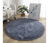 Round Fluffy Bubble Carpet Yoga Computer Mat Rug Living Room Bath In The Home Decor Decoration Furry Bedroom Entrance