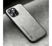 Luxury Leather Case For iPhone 15 14 13 12 11 Pro Max Mini XR XS Max 8 7 15 Plus SE 2020 Cover With Metal Plate Support Car Hold