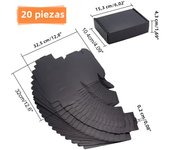 30 Pack 12.7x8.2x2.8cm Cardboard Postal Boxes Gift Boxes Small Shipping Box Mailers Kraft Boxes Corrugated Cardboard Posta