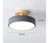 Moden LED Ceiling lamps Nordic Macaron Colorful Ceiling Lights New Home Decor Luminaria Bedroom Foyer Aisle Ceiling lighting