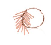 Pulsera Mujer Breil Serie TJ2220 en Rosa y Acero Inoxidable - 20 Cm