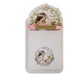 Flikehome - Imán de nevera con Bloc de notas+Bolígrafo Comunión 9x7cm - Pack 24 Unidades
