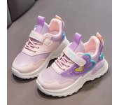 Children's Running Shoes Girls Sneakers Fashion Classic Hot Sale Kids School Casual Sports Shoes Anti-skid Pink with Love Heart