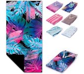 DECASATEXTIL- Toalla de Playa Grande Microfibra, Secado Rápido, Tamaño 90x180cm-Incluye Bolsa a Juego- Sin Arena, Súper Ligera para Piscina,Playa, Gimnasio, Gimnasio y Viajes-Calidad Premium