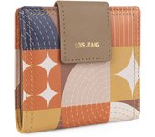 Lois - Carteras De Mujer Piel De Marca LOIS - Monedero Mujer Piel Genuina - Cartera Mujer De Moda Vintage Con Protección RFID 206252