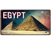 Vintage Ibiza Egypt Munich Haikidiki City Metal Sign License Plate  Wall Art Decor for Home Shop Club Bar  xCM DCA