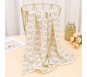 New Print Baby Cotton Swaddle Wraps 100% Muslin Cotton Blankets For Infants Bedding  Cover Newborn Soft Bath Towels