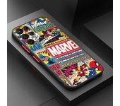 Marvel's Avengers Art Anime For Samsung S23 S22 S21 S20 S10 S9 Note 20 10 Ultra Plus FE Lite Frosted Translucent Phone Case