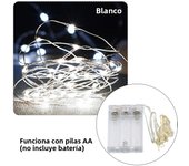 2M 3M 5M 10M Copper Wire LED String Lights Fairy Garland Light Battery Powered For Christmas Wedding Party Decoration Lighting