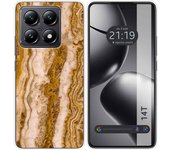 Tumundosmartphone Funda Silicona para Xiaomi 14T 5G diseño Mármol 10 Dibujos