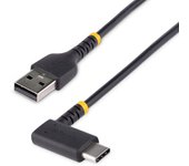 StarTech.com - Cable de Carga USB-A a USB-C de 2m - Cable de Carga Rápida de Servicio Pesado USB Tipo C - Cable USB 2.0 - Cable  R2ACR-2M-USB-CABLE