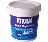 Pintura para piscina Sirena al agua. Bote 4 litros. Titan