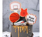Soccer Birthday Cake Topper Happy Birthday Cake Topper Baby Shower Football Party Boy Birthday Decoration Man Soccer Cake Party