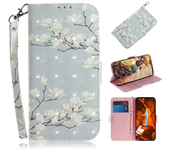 Painted Flip Leather Magnetic Case for OPPO Reno 6 5 4 Pro Plus  Reno4 Lite 5K 4 Z 5z 5G 4G Phone Cover
