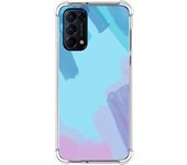 Funda Silicona Antigolpes para Oppo Find X3 Lite 5G diseño Acuarela 10 Dibujos