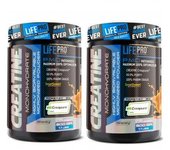 PACK CREATINA CREAPURE (2X500G) NARANJA - Lifepro