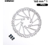 TANKE Bike Disc Brake 140 160 180 203 Rotors With Bolts Hydraulic Brake Road Mountain Bicycle MTB Oil Slick Rotor Bicycle Parts
