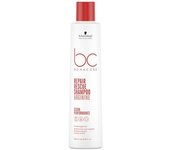 Schwarzkopf Mass Market Champú Repair Rescue BC Arginina para Cabello Dañado Vegano Sin Sulfatos Ni Siliconas