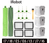 for IRobot Roomba I7 I8 E5 E6 I3 J7 I6 Robot Vacuum Cleaner Accessories Main Side Brush Spare Parts