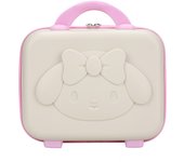 14 pulgadas PP equipaje de mano 3D Oso de dibujos animados caso cosmético multifuncional mini bolsa de almacenamiento de cosméticos recuerdo